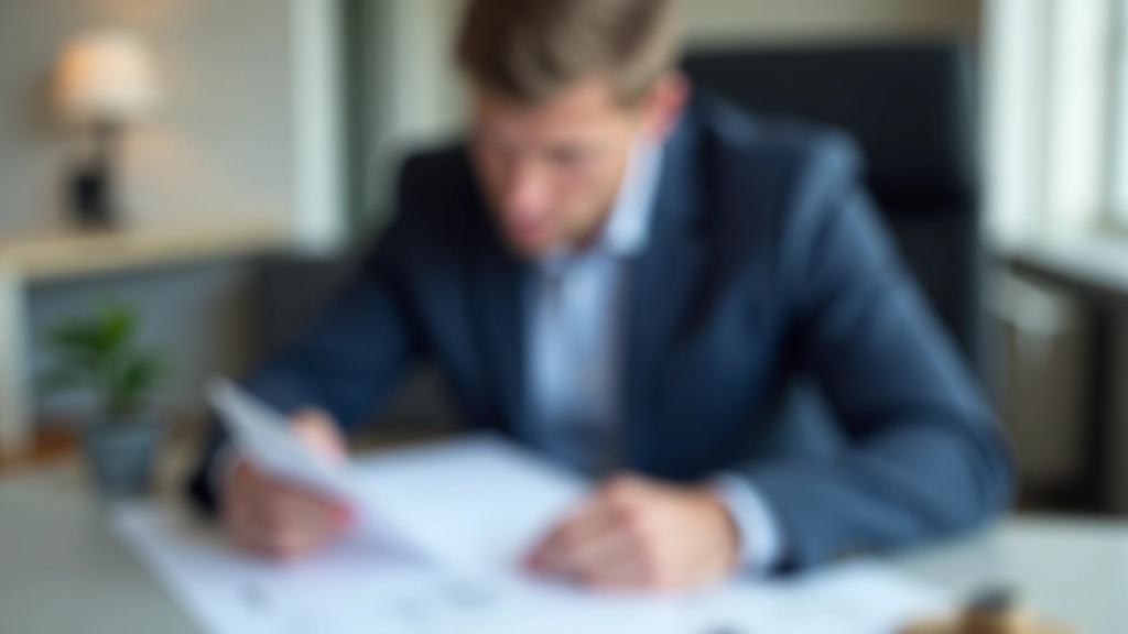 Versicherungsberater erklärt Versicherungsdokument mit Hausbesitzer