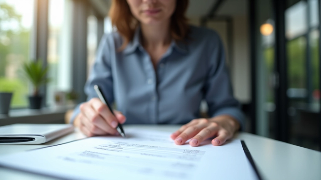 Versicherungsberater bei der Analyse von Versicherungsdokumenten