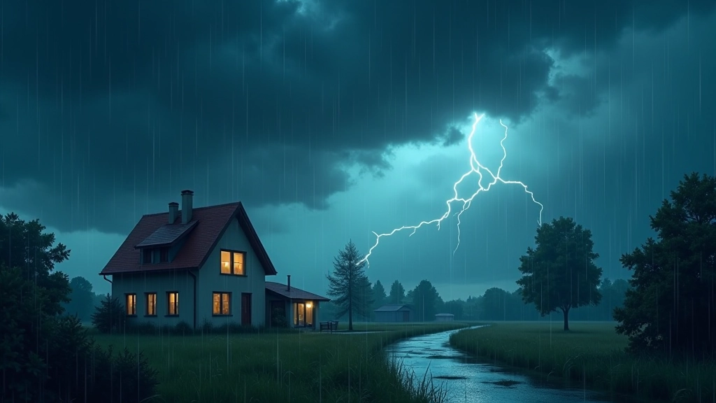 Sturm und Hochwasser — Naturgefahren die Häuser beschädigen können